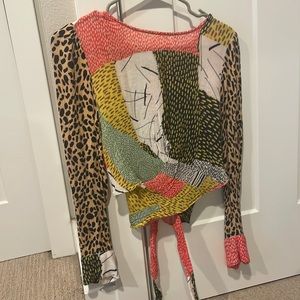 C small Anthropologie tie top